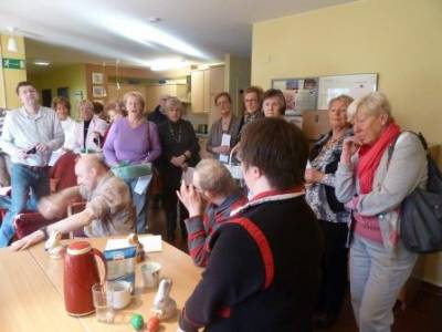 Besuch der FU-Heiligenhaus bei der Lebenshilfe Heiligenhaus.