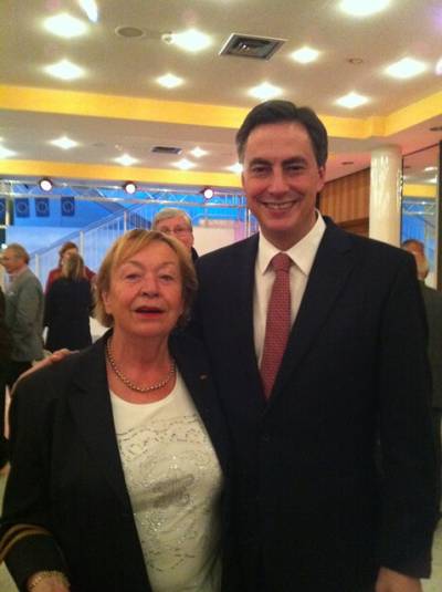 McAllister -Kandidat der CDU fr Europa und Uschi Kltzke von der FU Heiligenhaus